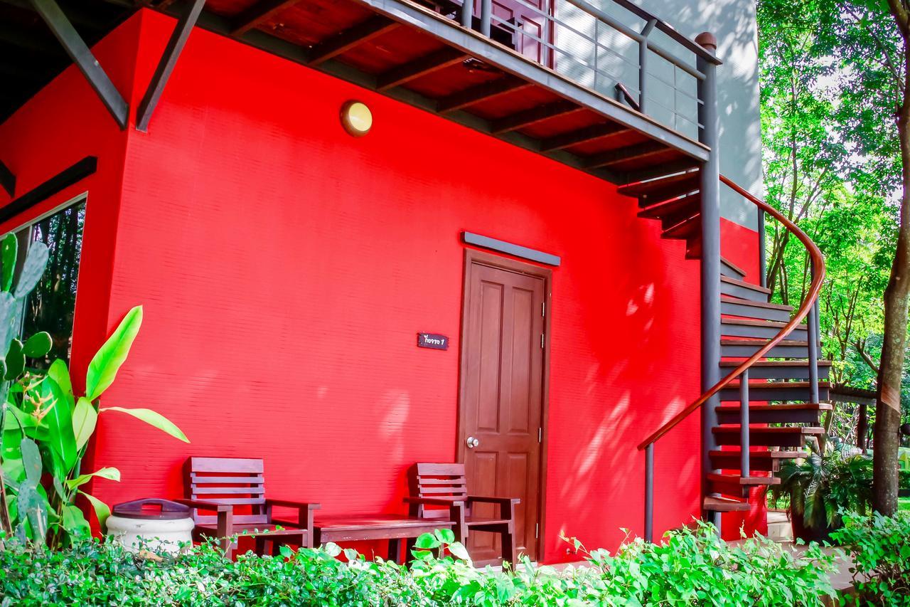 Hotel Singha Rubber Tree Sai Yok Exterior foto