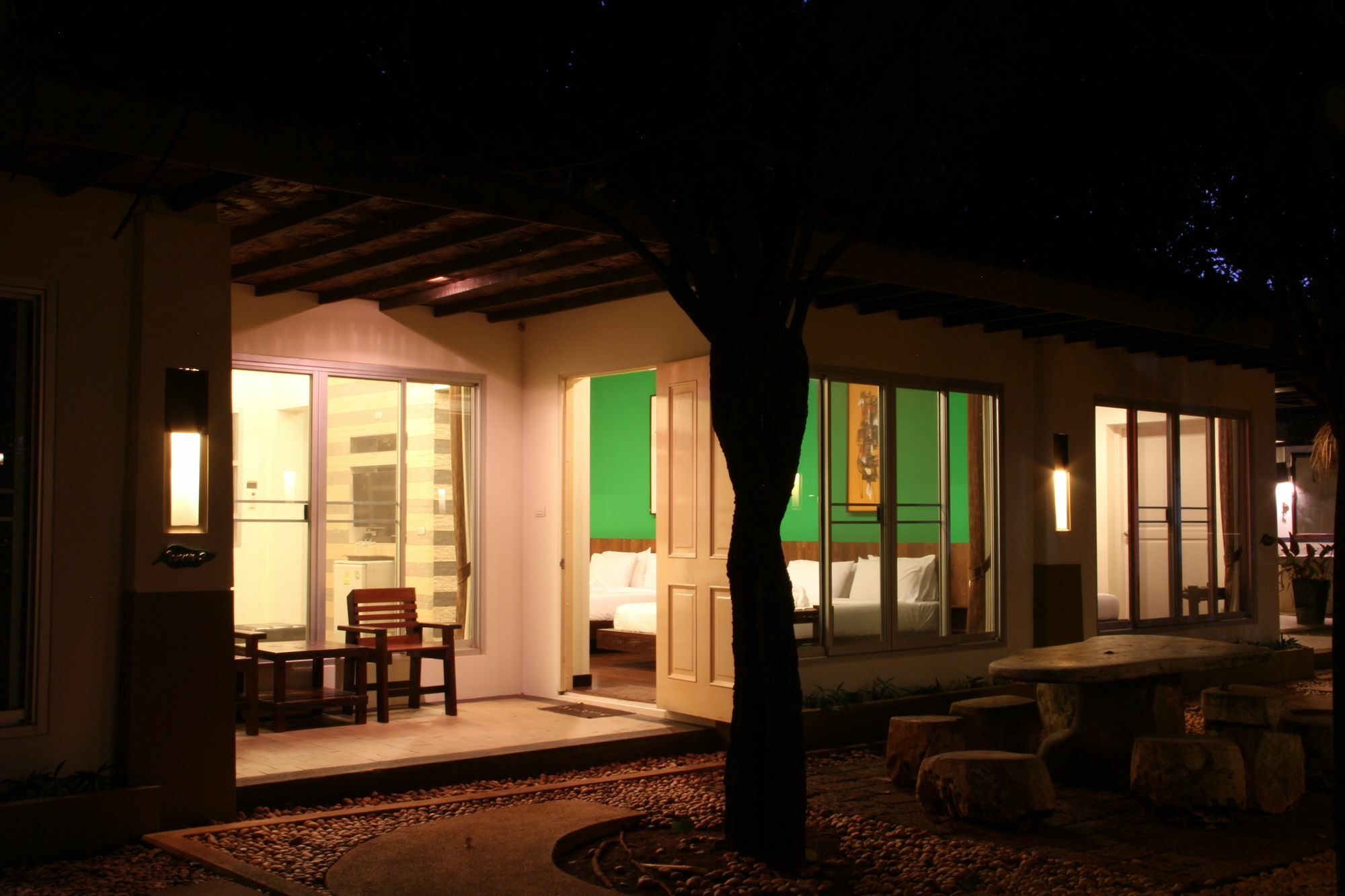 Hotel Singha Rubber Tree Sai Yok Exterior foto